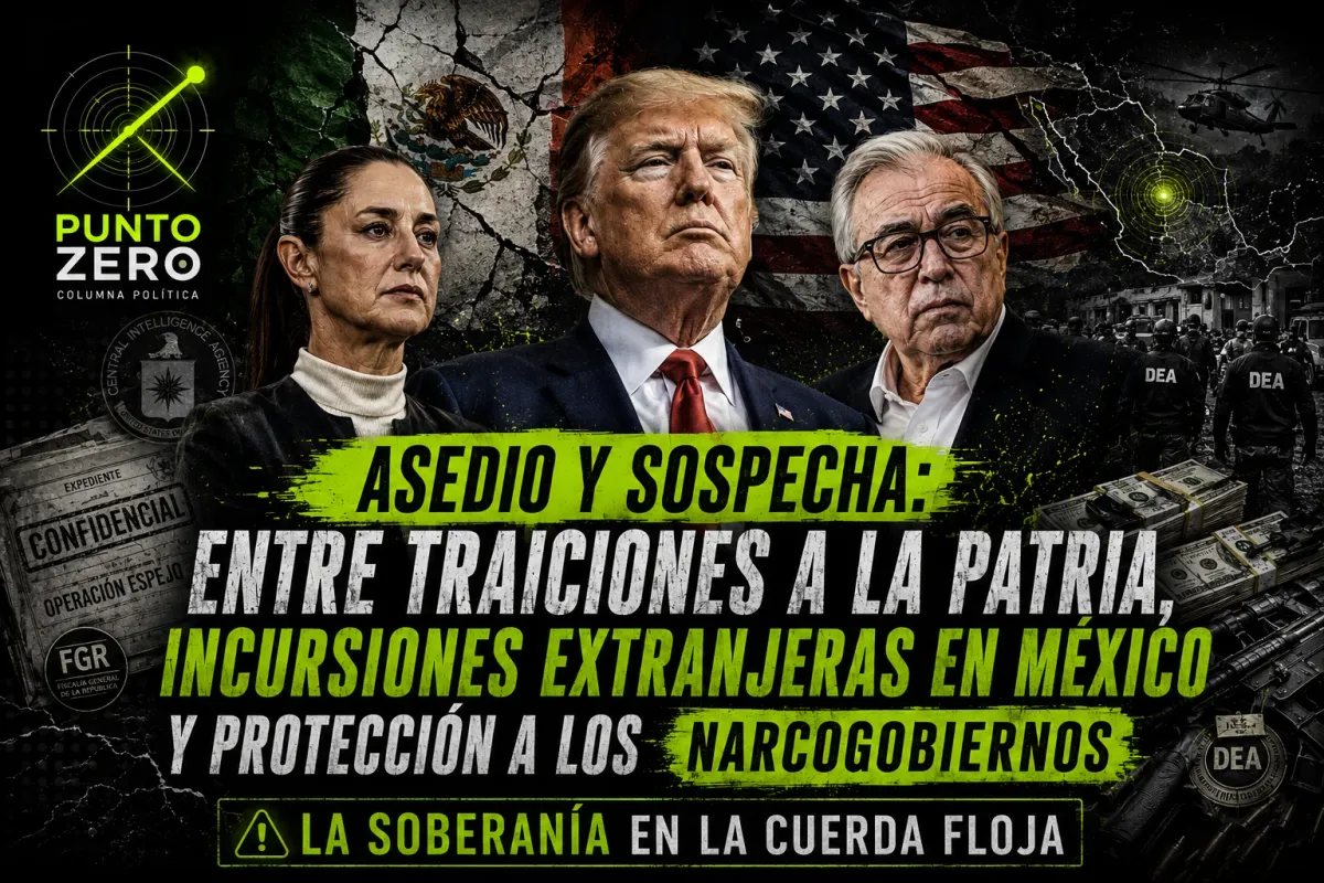 México en la cuerda floja: soberanía bajo asedio y poder bajo sospecha