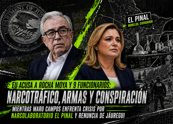 "Punta del iceberg": EU acusa a 10 funcionarios de Sinaloa de narco — y Chihuahua arde con su propio escándalo
